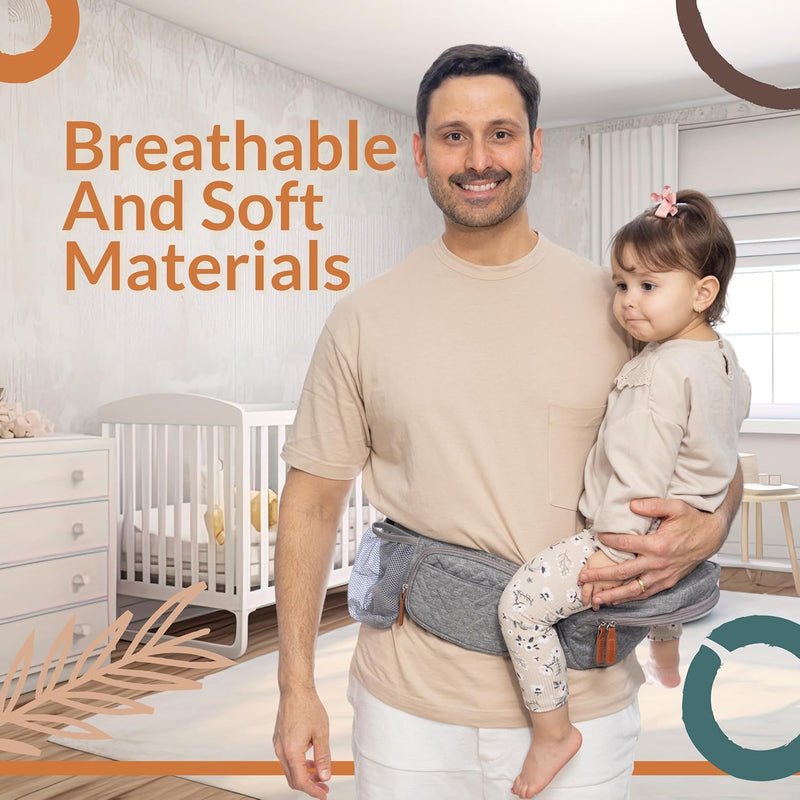 Adjustable Ergonomic Baby Carrier Newborn to Toddler – Travel Friendly