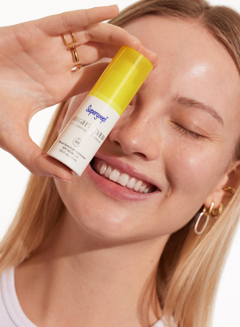 Bright-Eyed Mineral Eye Cream SPF 40 Hydrating Dark Circle Care