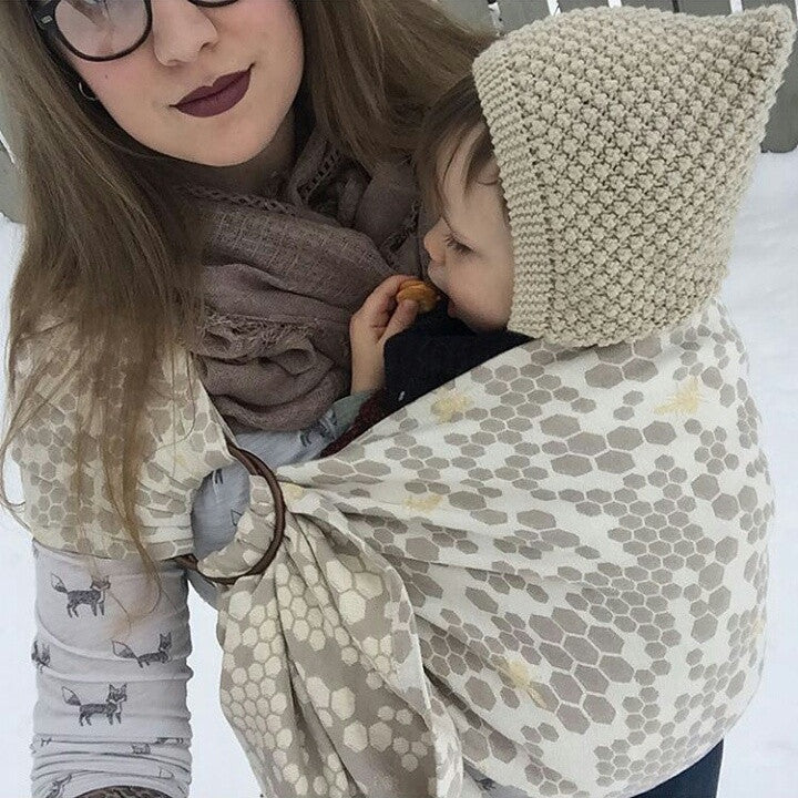 Wrap to Sling Conversion WCRS – Adjustable Baby Ring Sling